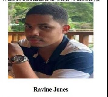 Westmoreland man Ravine Jones missing since Thursday 