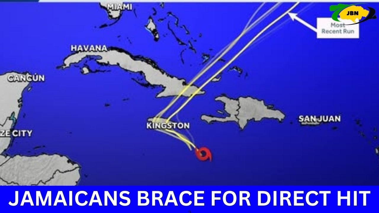 TS Melissa projected to make landfall in Jamaica as major hurricane on Tuesday